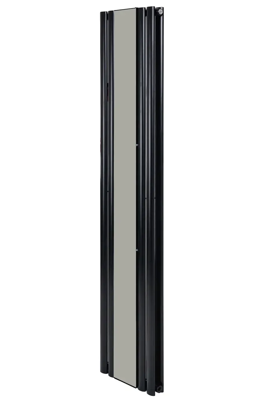 Вертикальный дизайнерский радиатор отопления ARTTIDESIGN Rimini II M 4/1800382/50 черный матовый 